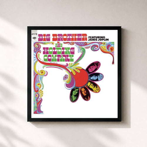 Big Brother & The Holding Company · Big Brother & The Holding Company — Gerahmter Kunstdruck