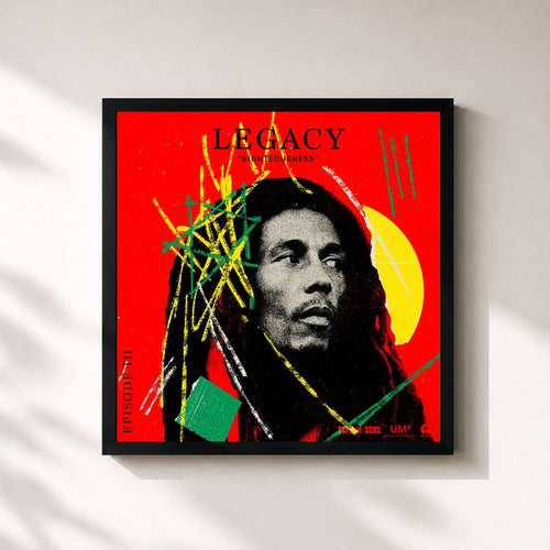 Bob Marley & The Wailers · Bob Marley Legacy: Righteousness — Stampa incorniciata