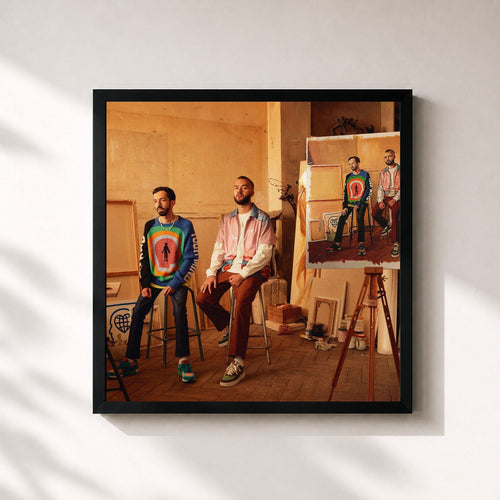 Bigflo & Oli · Les autres c’est nous — Gerahmter Kunstdruck