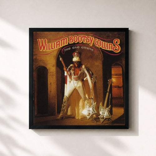 Bootsy Collins · The One Giveth, The Count Taketh Away — Gerahmter Kunstdruck