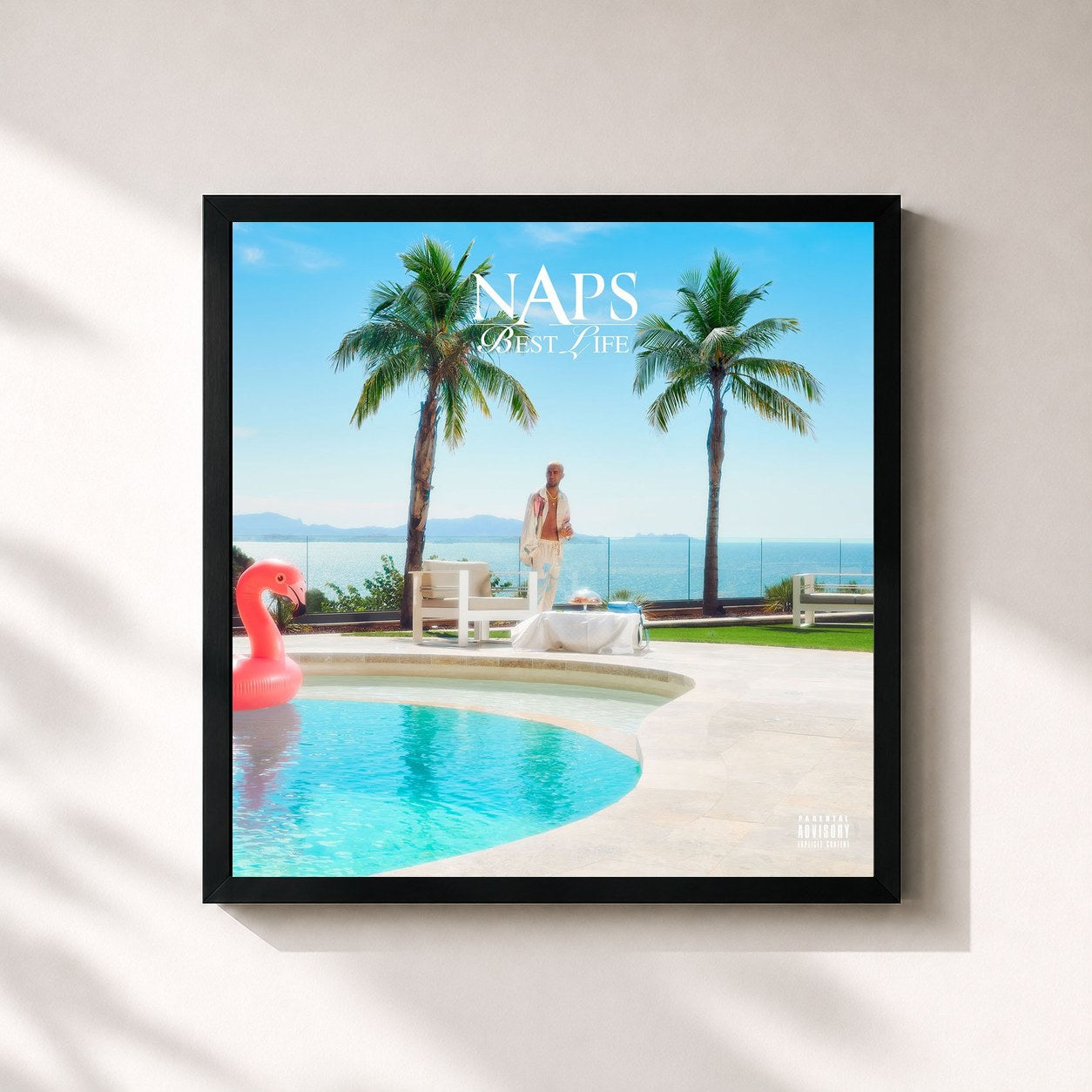 Naps · Best Life — Gerahmter Kunstdruck