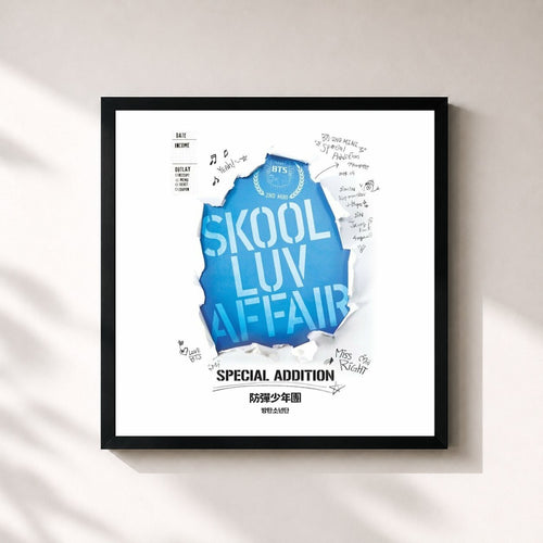 BTS · Skool Luv Affair (Special Addition) — Affiche encadrée