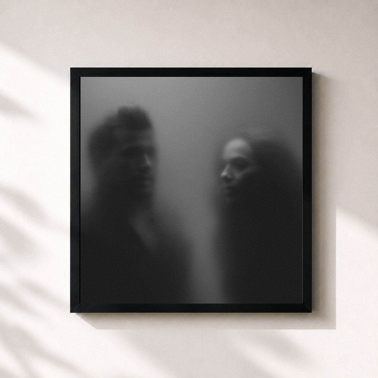 #noir Tableau carré de l'album Diamonds (10th Anniversary Edition) de JOHNNYSWIM, cadre noir 32x32 cm