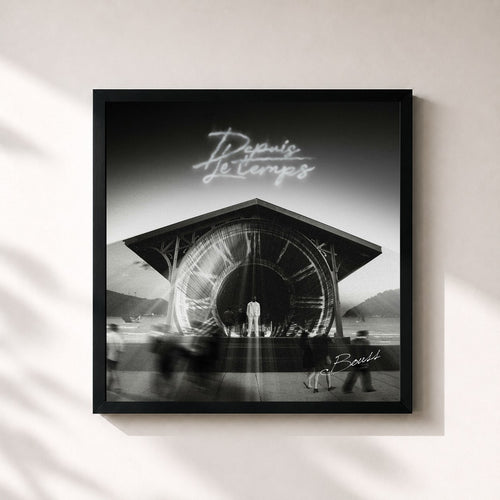 Bouss · Depuis le temps (Pour la miff) — Affiche encadrée