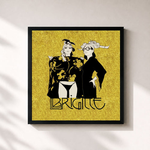 Brigitte · Encore (Bonus Album) — Gerahmter Kunstdruck
