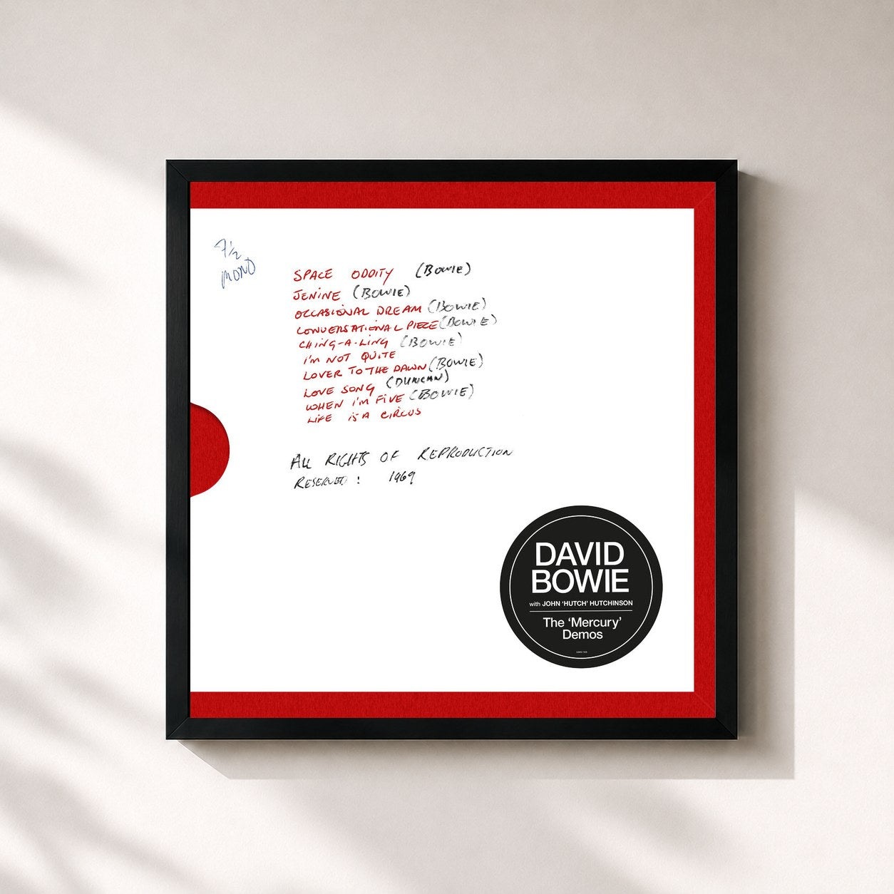 David Bowie · The 'Mercury' Demos (with John 'Hutch' Hutchinson)