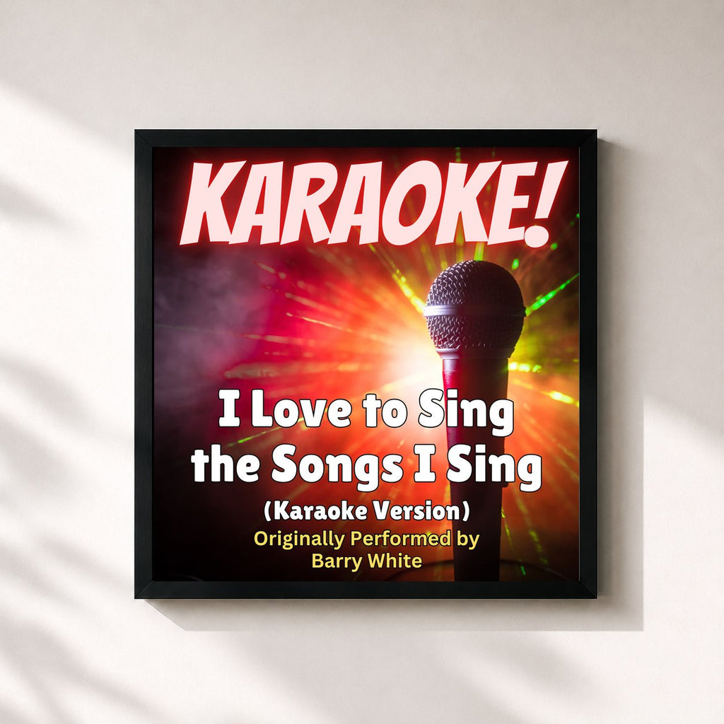Barry White · I Love To Sing The Songs I Sing
