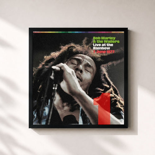 Bob Marley & The Wailers · Live At The Rainbow, 1st June 1977 — Stampa incorniciata
