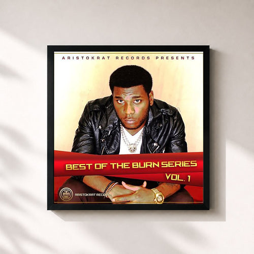 Burna Boy · Best of Burn Series, Vol. 1 — Affiche encadrée