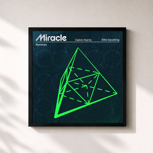 Calvin Harris · Miracle (Remixes) — Affiche encadrée