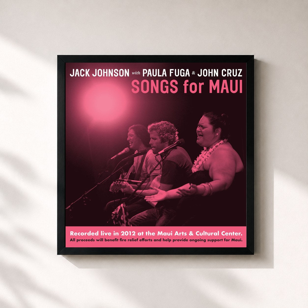 Jack Johnson · Songs For MAUI (Recorded Live in 2012 at the Maui Arts & Cultural Center All proceeds will benefit fire relief effo