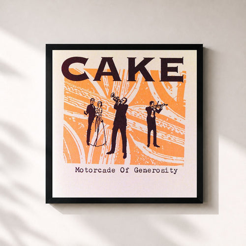 CAKE · Motorcade Of Generosity — Affiche encadrée