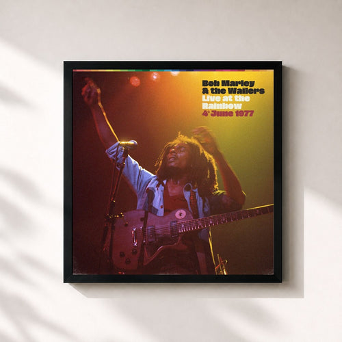 Bob Marley & The Wailers · Live At The Rainbow, 4th June 1977 (Remastered 2020) — Affiche encadrée