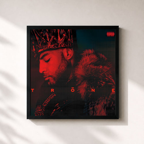 Booba · Trône — Gerahmter Kunstdruck