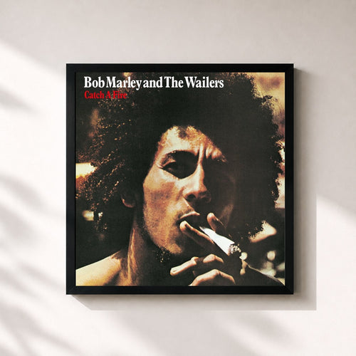 Bob Marley & The Wailers · Catch A Fire (50th Anniversary) — Affiche encadrée