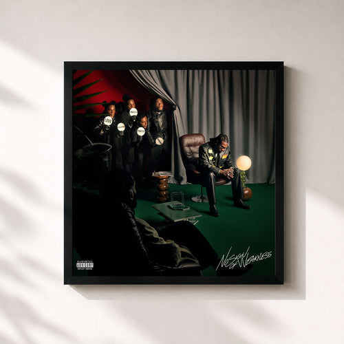 Burna Boy · No Sign of Weakness — Affiche encadrée