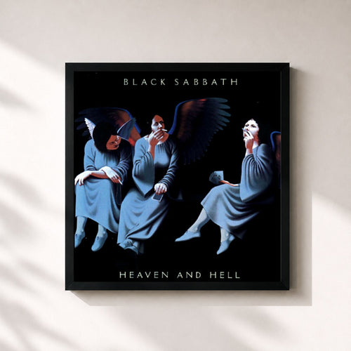 Black Sabbath · Heaven & Hell — Framed art print