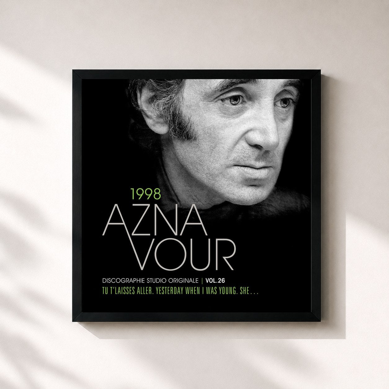 Charles Aznavour · Vol. 26 - 1998 Discographie studio originale