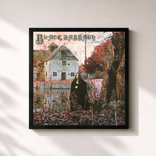 Black Sabbath · Black Sabbath — Gerahmter Kunstdruck
