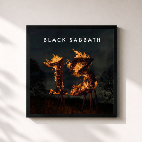 Black Sabbath · 13 — Gerahmter Kunstdruck