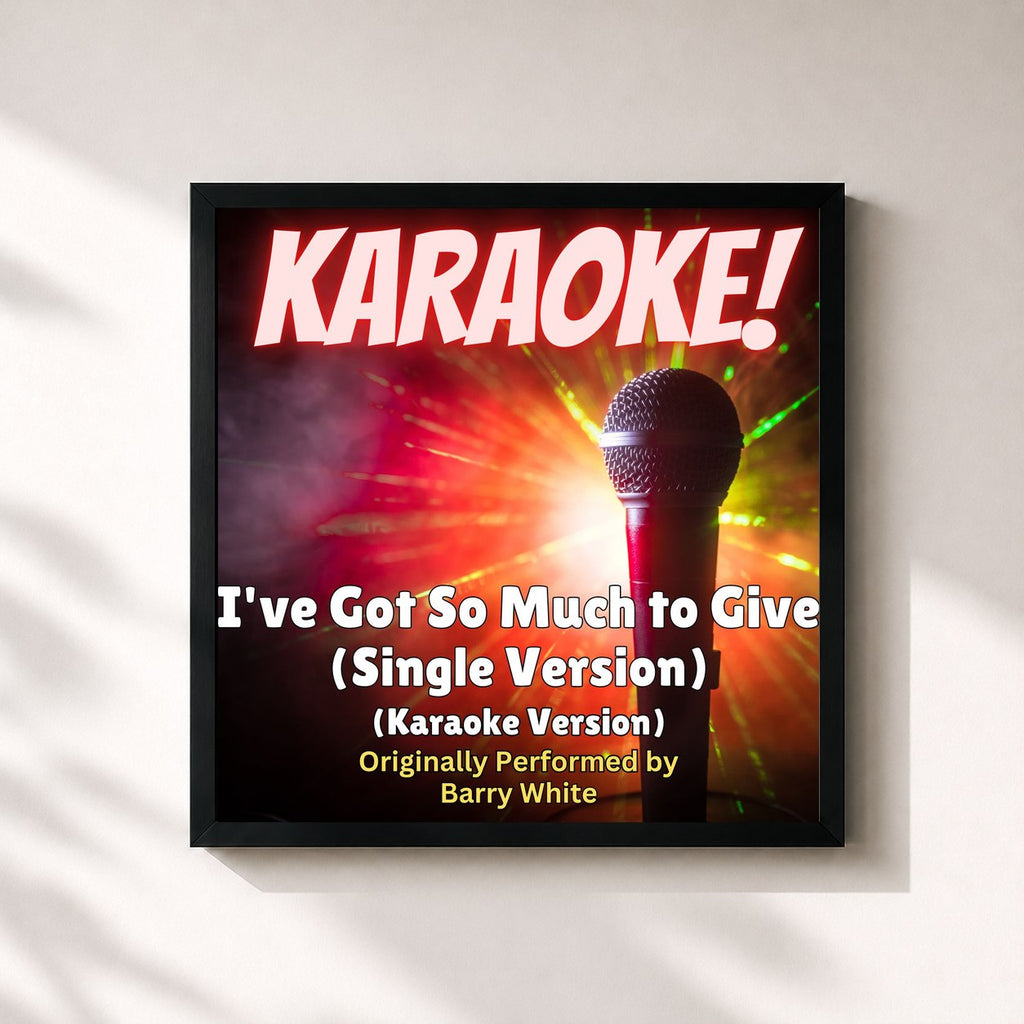 Barry White · I've Got So Much To Give