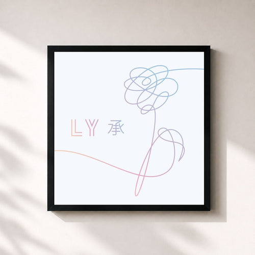 BTS · Love Yourself 承 'Her' — Gerahmter Kunstdruck