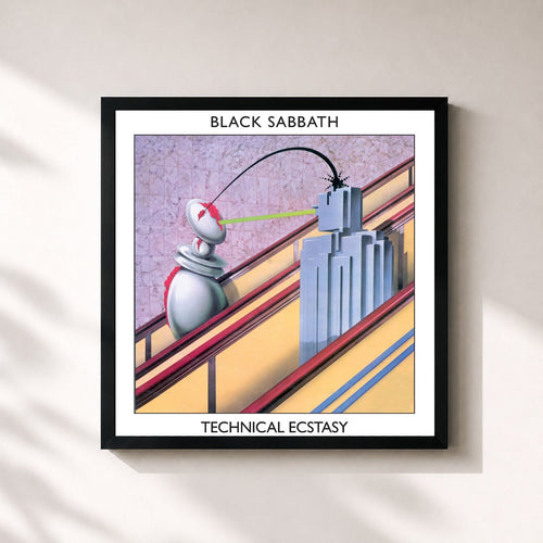 Black Sabbath · Technical Ecstasy — Gerahmter Kunstdruck