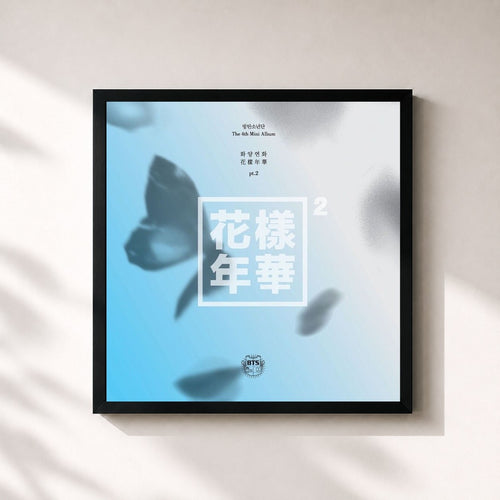 BTS · The Most Beautiful Moment in Life Pt.2 — Affiche encadrée