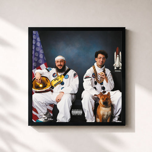 Caballero & JeanJass · Double hélice 3 — Affiche encadrée
