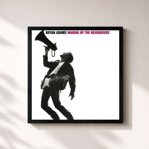 Bryan Adams · Waking Up The Neighbours — Gerahmter Kunstdruck