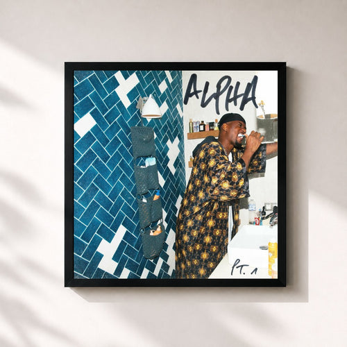 Black M · Alpha, Pt. 1 — Gerahmter Kunstdruck