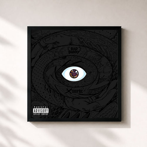 Bad Bunny · X 100PRE — Stampa incorniciata
