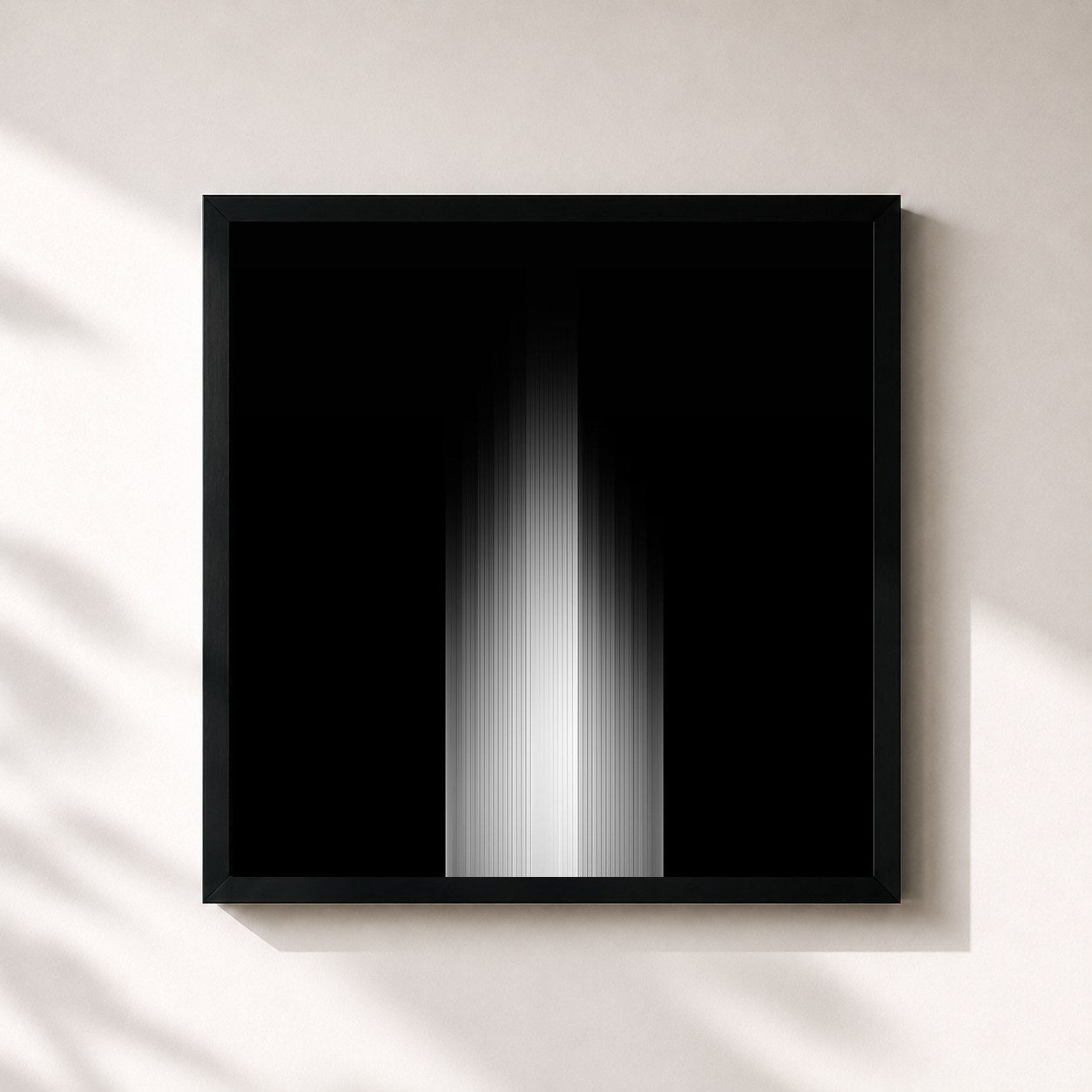 #noir Tableau carré de l'album Sundowning (Deluxe) de Sleep Token, cadre noir 32x32 cm