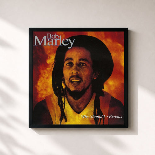 Bob Marley & The Wailers · Why Should I/Exodus — Affiche encadrée