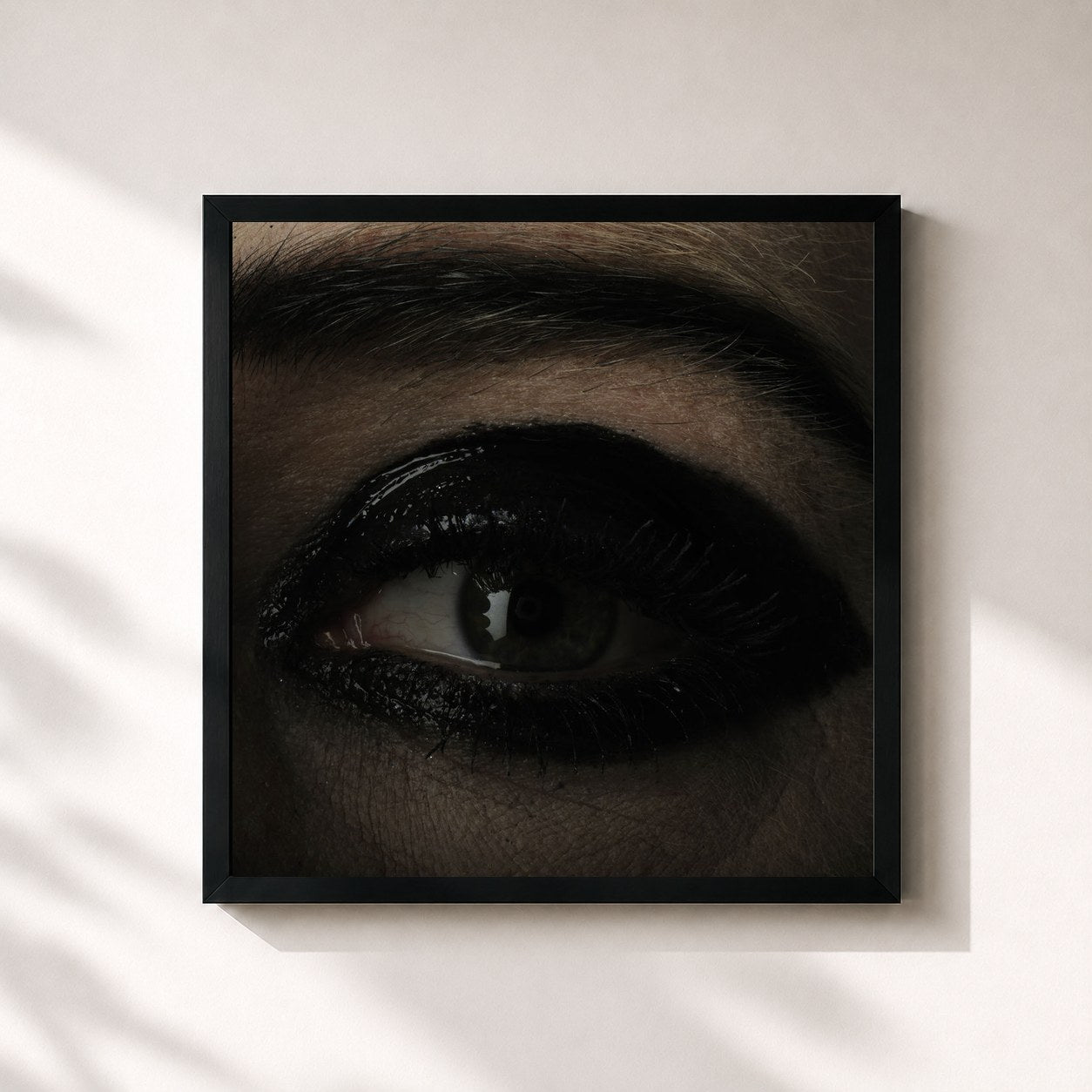 #noir Tableau carré de l'album All Days Are Nights: Songs For Lulu (Expanded Edition) de Rufus Wainwright, cadre noir 32x32 cm