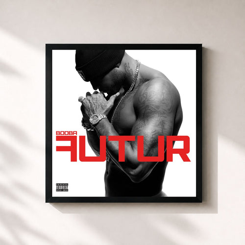 Booba · Futur — Affiche encadrée