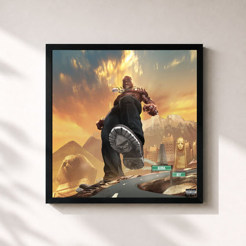 Burna Boy · Twice As Tall — Affiche encadrée