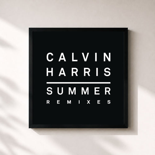 Calvin Harris · Summer (Remixes) — Affiche encadrée
