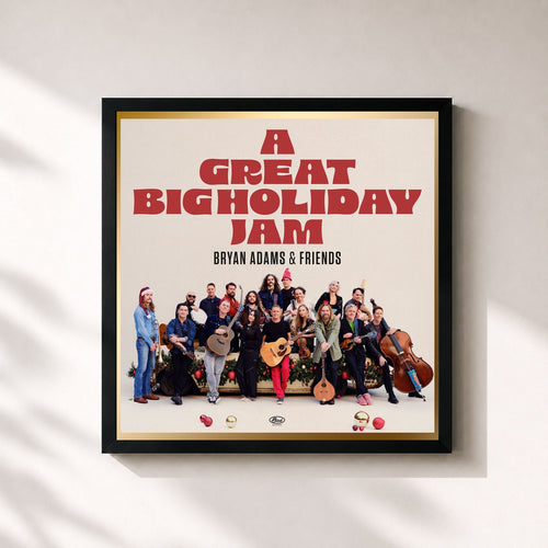 Bryan Adams · A Great Big Holiday Jam — Affiche encadrée