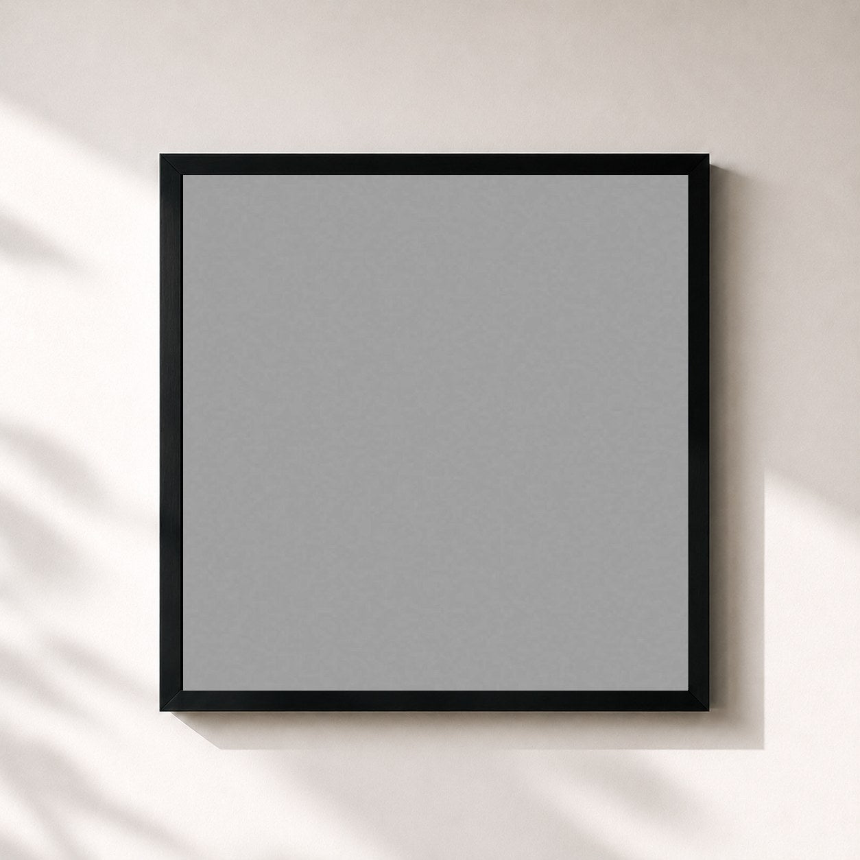 #noir Tableau carré de l'album Color Blind de Russ, cadre noir 32x32 cm