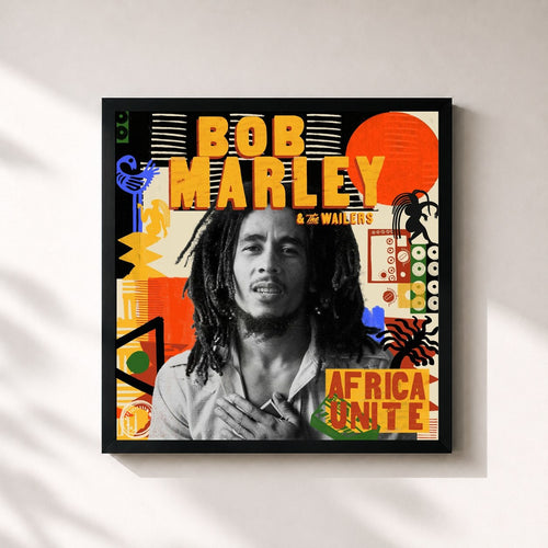 Bob Marley & The Wailers · Africa Unite — Stampa incorniciata