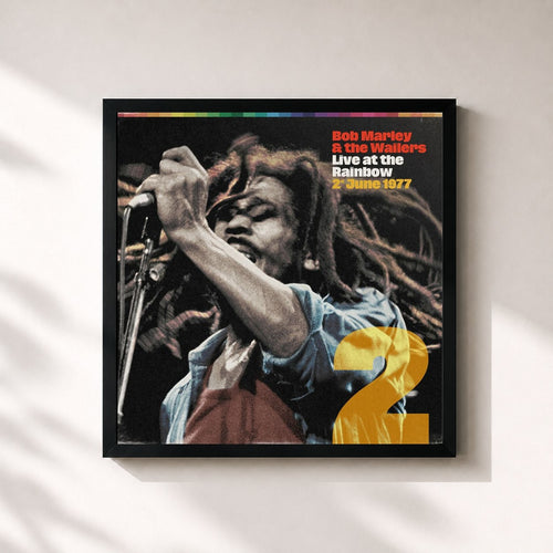 Bob Marley & The Wailers · Live At The Rainbow, 2nd June 1977 — Stampa incorniciata