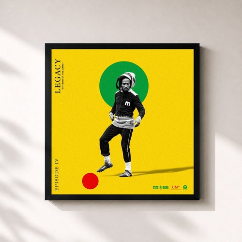 Bob Marley & The Wailers · Bob Marley Legacy: Rhythm of the Game — Affiche encadrée