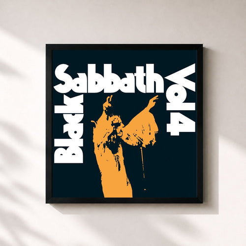 Black Sabbath · Vol. 4 — Framed art print