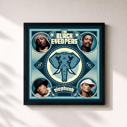 Black Eyed Peas · Elephunk (Expanded Edition) — Gerahmter Kunstdruck