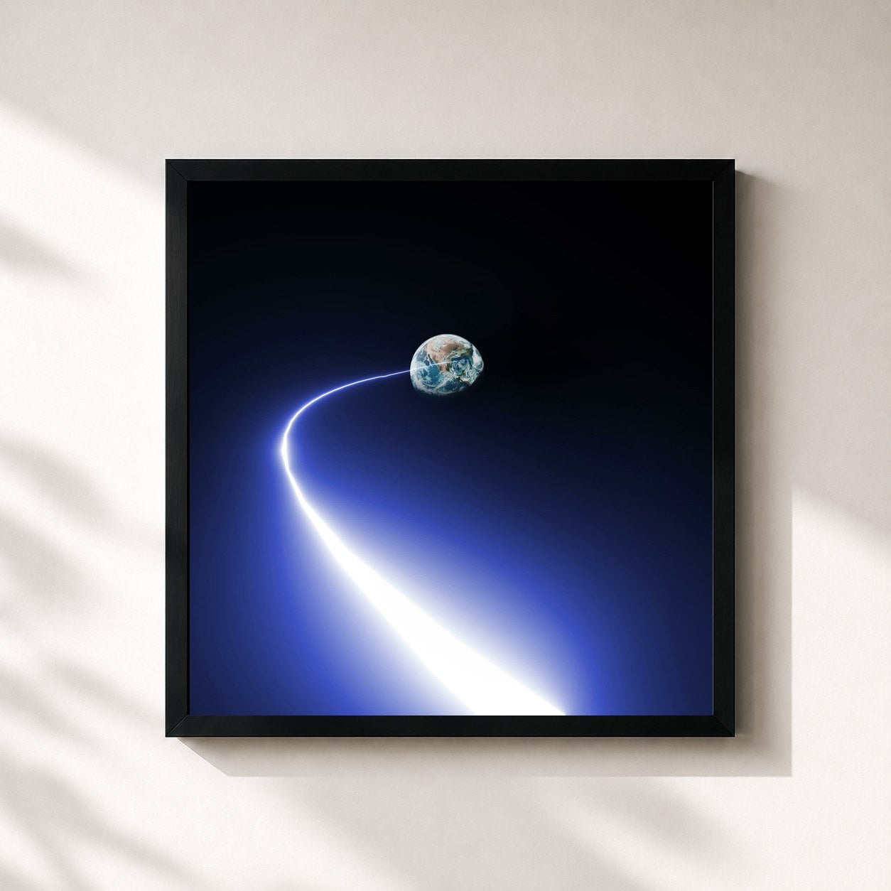 #noir Tableau carré de l'album Thrive (The Remixes) de Slander, cadre noir 32x32 cm