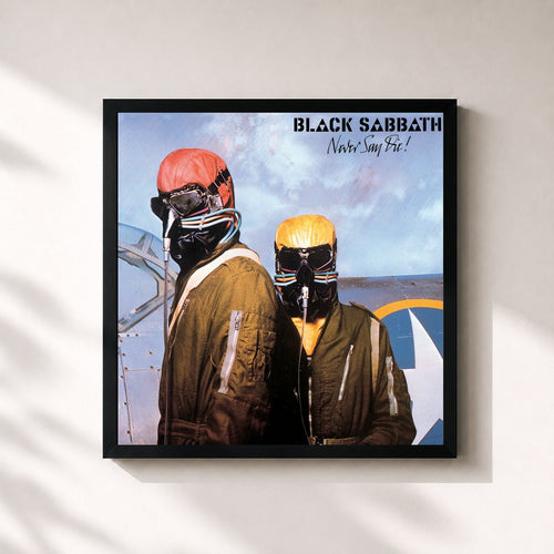 Black Sabbath · Never Say Die! — Framed art print