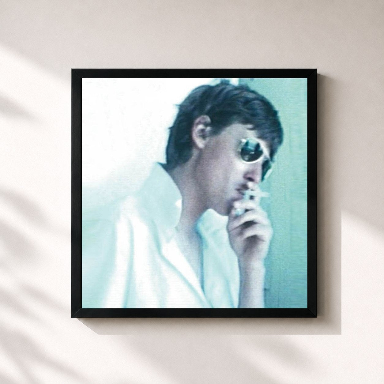 #noir Tableau carré de l'album Parov Stelar Ep de Parov Stelar, cadre noir 32x32 cm