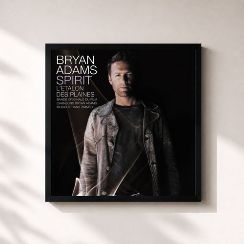 Bryan Adams · Spirit, l'étalon des plaines (Bande originale du film) — Affiche encadrée