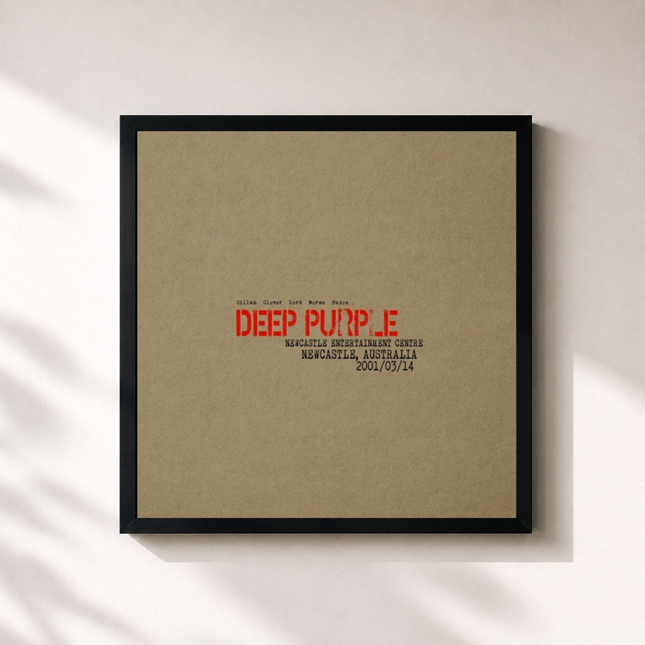 Deep Purple · Live in Newcastle 2001